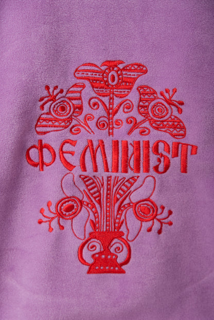 Φeminist - Fleece Half Zipped