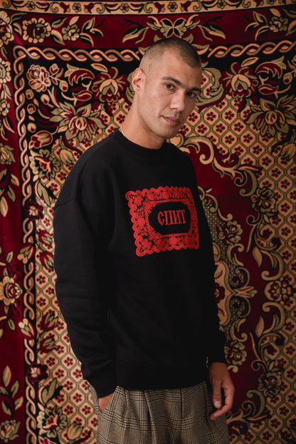 CUNT - Black Crewneck Hoodie