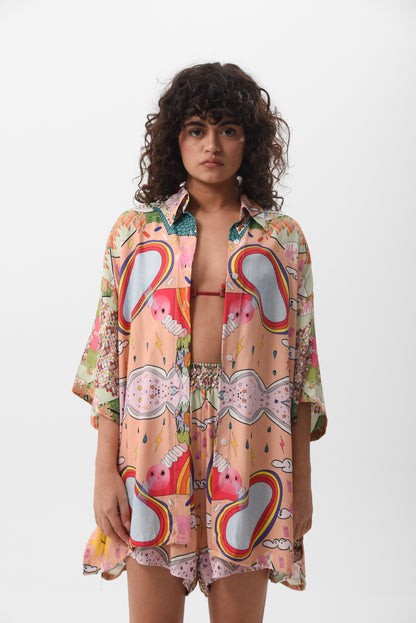 Nostalgia - Long Shirt / Ovary Gang x Missy Merida