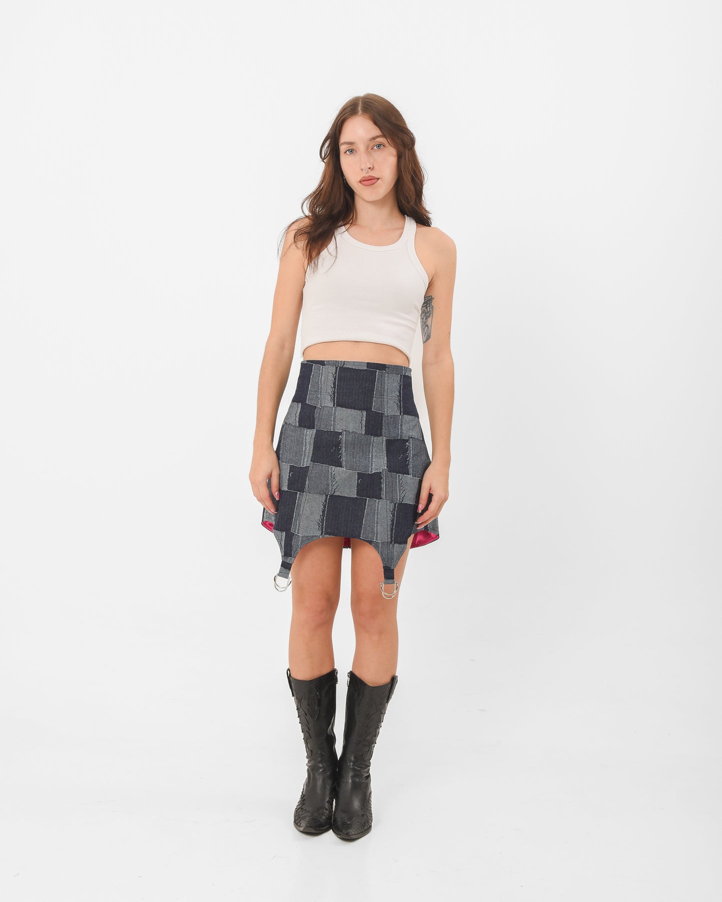 Patchwork Rodeo Skirt