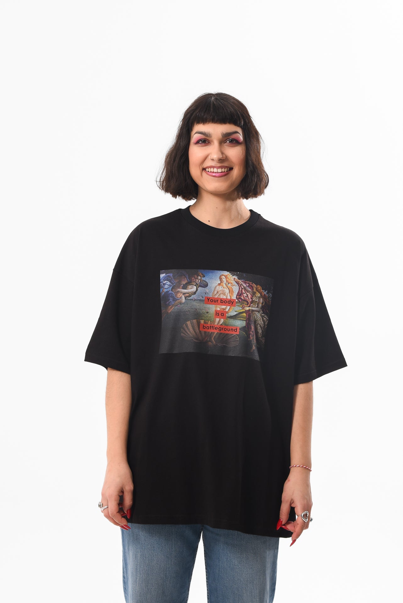 Your Body is a Battleground  - Black Tshirt