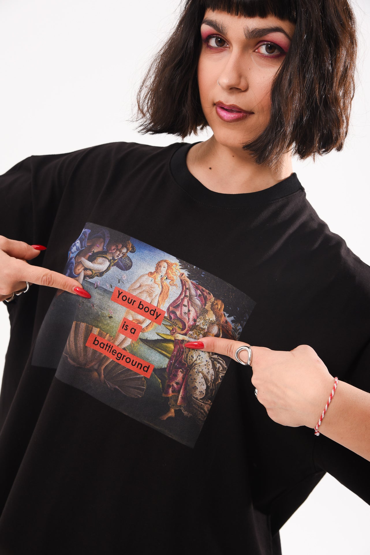 Your Body is a Battleground  - Black Tshirt